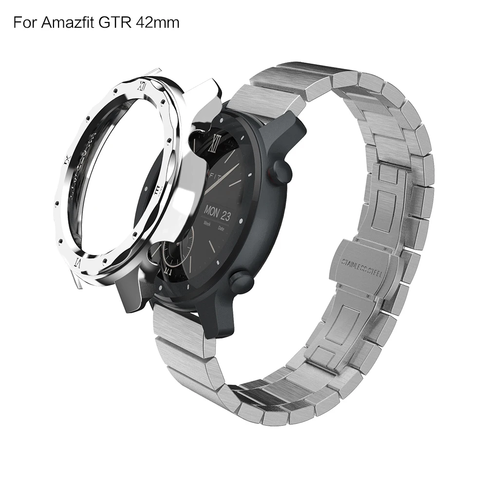 Защитный чехол SIKAI из твердого поликарбоната для часов Amazfit GTR 42 мм Сменный Чехол