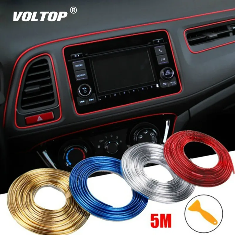5m Bright Trim Strip Car Decoration Interior Line Girl Car Accessories Pendant Dashboard Ornaments Door Panel Gap 5m Bright Trim Strip Car Decoration Interior Line Girl Car Accessories Pendant Dashboard Ornaments Door Panel Gap