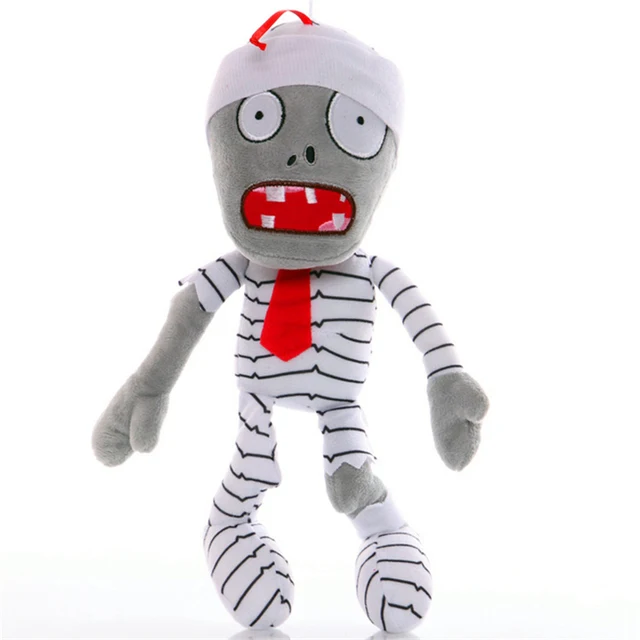 New 30CM Plants VS Zombies Anime Figure Conehead Zombie Newspaper