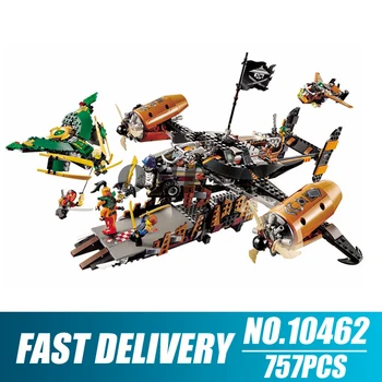 

Building blocks 10462 ninjago Series 70605 Bricks Misfortune's Keep figures Educational toys for children