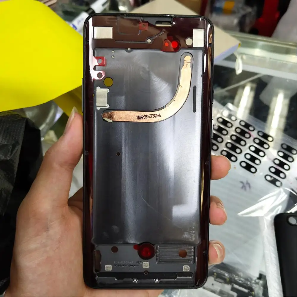 Оригинальный 6 7 дюймовый корпус для OnePlus Pro 1 + GM1910 передняя панель ободок ЖК