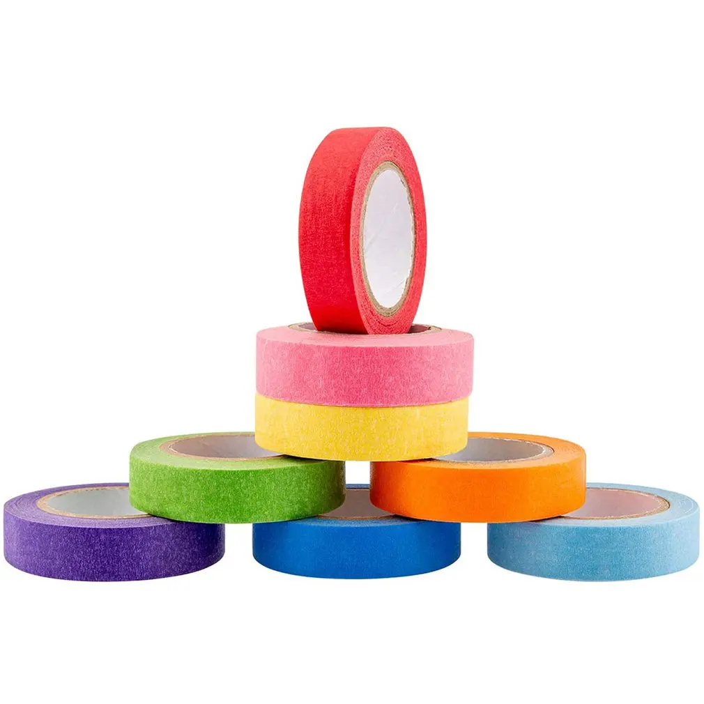 

Car Masking Paper Colorful Can Be Customized Tape High Temperature Masking Tape For DIY Handmade 5mm Fashion