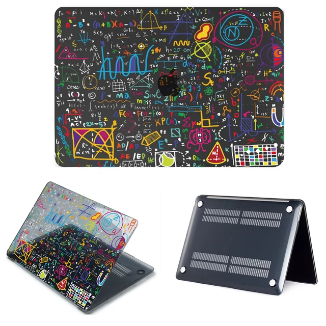New Laptop Case For Apple Macbook Air 13 M1 2021 Touch Bar ID Pro 14 A2442 Retina 15 16 11 12 inch 13.3 Cover Saccessories Bags YW75-sjBlack