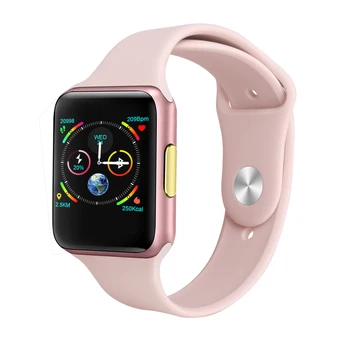 

Smartwatch E06 Smart Watch Women ECG Heart Rate Monitor Blood Pressure Health Smart Clock Female for IOS Android PK P80 F10