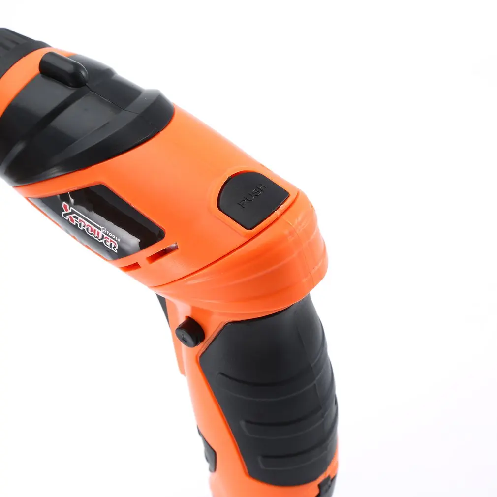 X-power 6V Cordless Electric Screwdriver Bits kit with LED Lighting Wireless Screw Power Driver Drill Power Tools