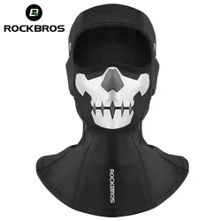 ROCKBROS Balaclava Full Face Mask Windproof Skiing Motorcycle Scarves Cycling Headband Keep Warm Thermal Venom Skull Scarf
