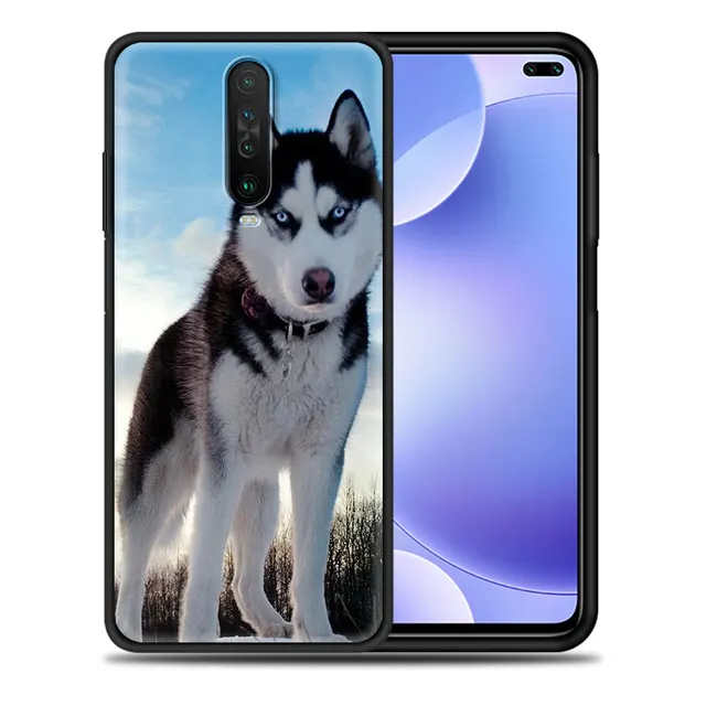 Alaskan Husky Dog Cute Puppy Boy Phone Case For Xiaomi Redmi Note 9S 9 8 10 Pro 8T 9C 9A 8A 7 K40 Silicone Smart Back Cover a13