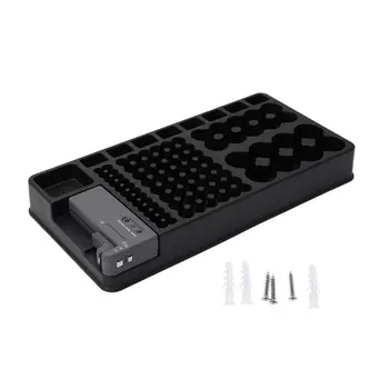 

Battery Tester AA AAA 9V C-Sized D-Sized Batteries Holder Protective Box Case 95AF
