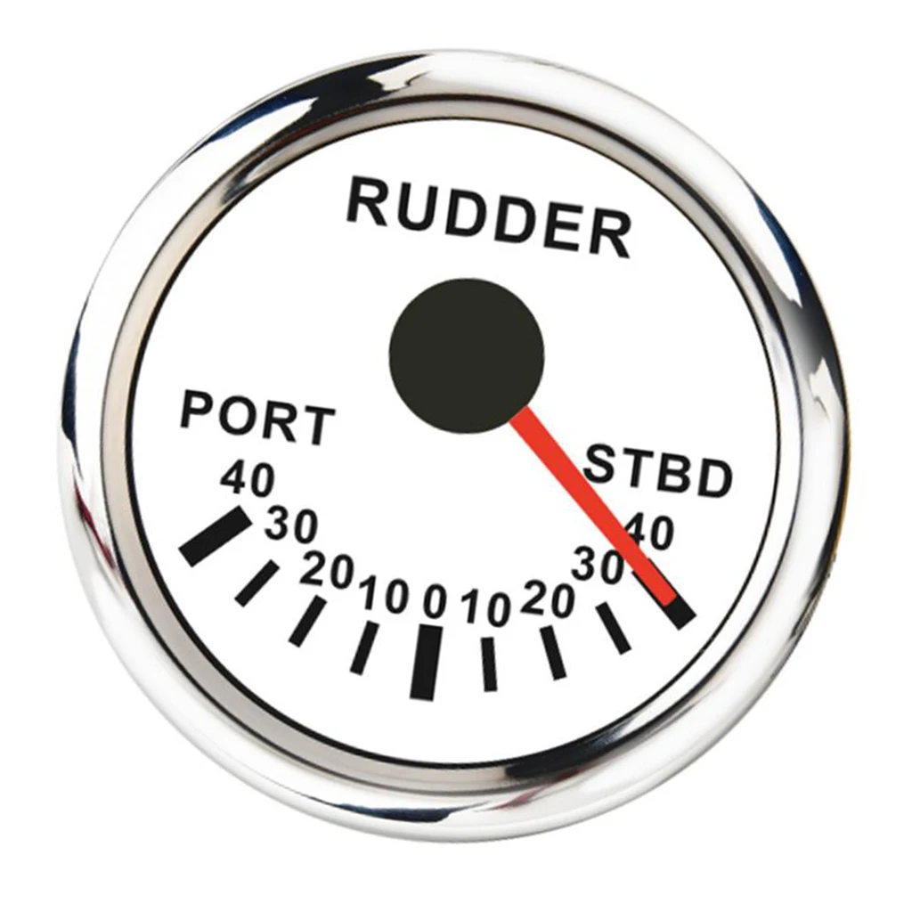 Marine Rudder Angle Indicator Gauge /Meter 0-190ohm, With Backlight- Waterproof