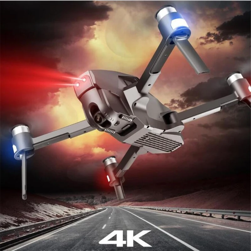 Дрон M1 с Wi Fi Fpv Gps Радиоуправляемый 4k камерой Hd широкоугольный расстояние 2 км