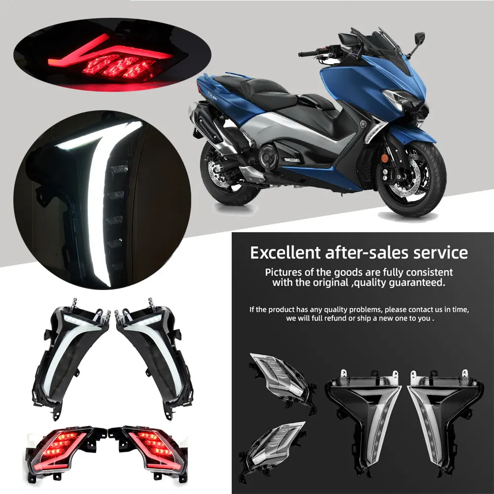 СВЕТОДИОДНЫЕ указатели поворота для TMAX 530 передние и задние стоп сигналы моделей