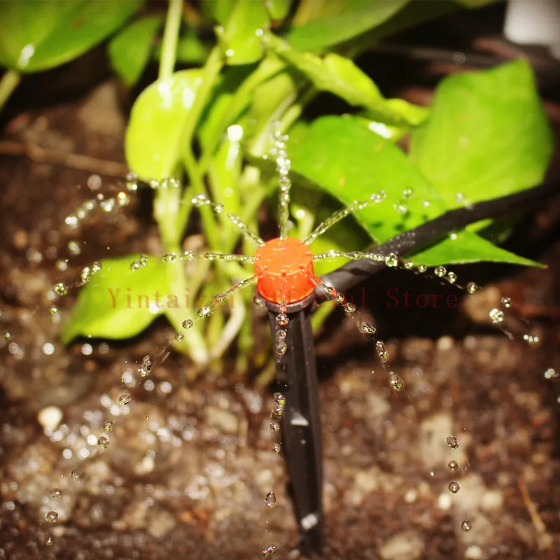 20/25/30m Garden DIY Automatic Watering Micro Drip Irrigation System Garden Self Watering Kits Adjustable Dripper Spray Cooling