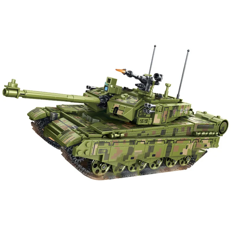 SEMBO 1144 шт военные WW2 Танк строительные блоки железная Главная битва армейские
