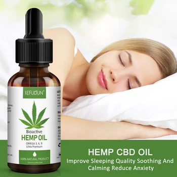 

Hemp Seed Massage Oil Relieve Pain Improve Sleeping Promote Blood Circulation Reduce Anxiety Essential Oil