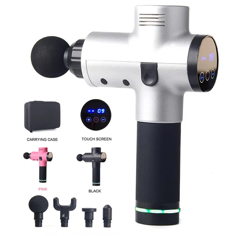 

Therapy Device Muscle Soreness Relief Massage Gun Athletes Handheld Wireless Deep Tissue 20 Speeds impulse massage gun