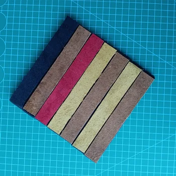 

2.0mm thick Oil leather Strop Compound for Ruixin pro knife sharpener sharpening stone metal polishing paste color random