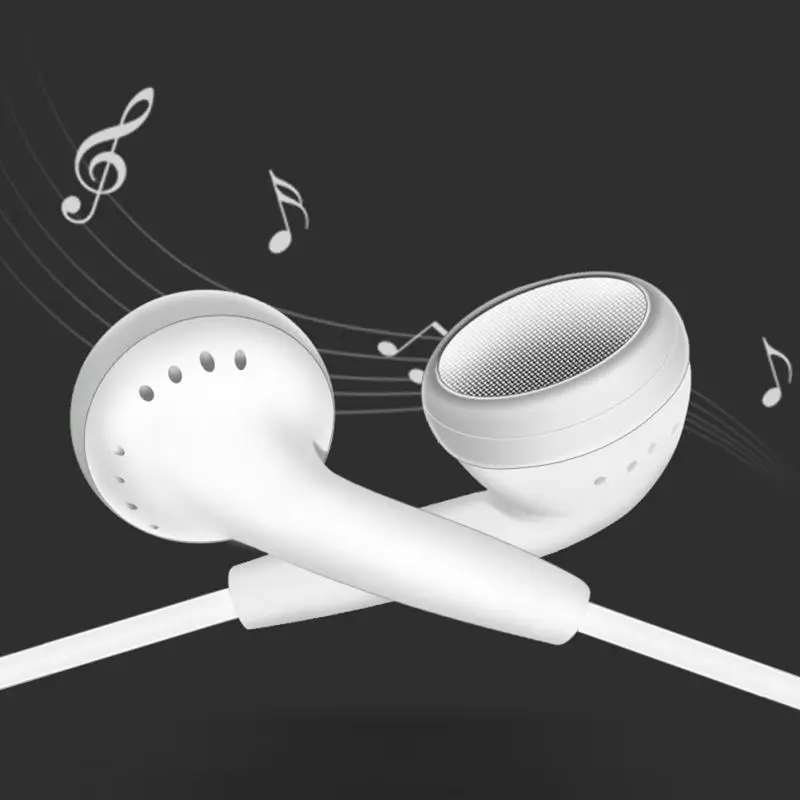 In-ear Earphones For Samsung Galaxy S6 Wired Headset With Mic 3.5mm Jack Headphone For Smart Cell Phones Adjustable Volume wired earphones wired headphones in ear headphones in ear earphones