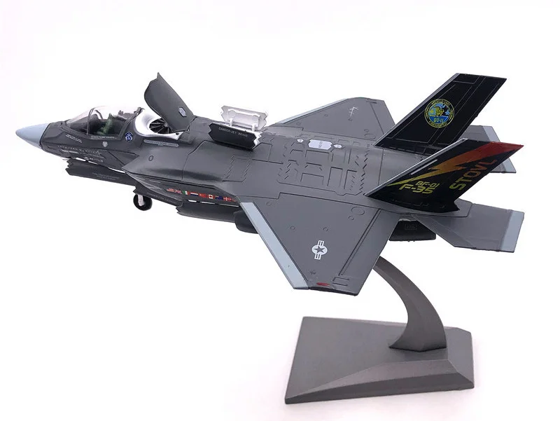 Модель литая самолета WLTK US NAVY F-35B Lightning Stealth 2017 1/72 |