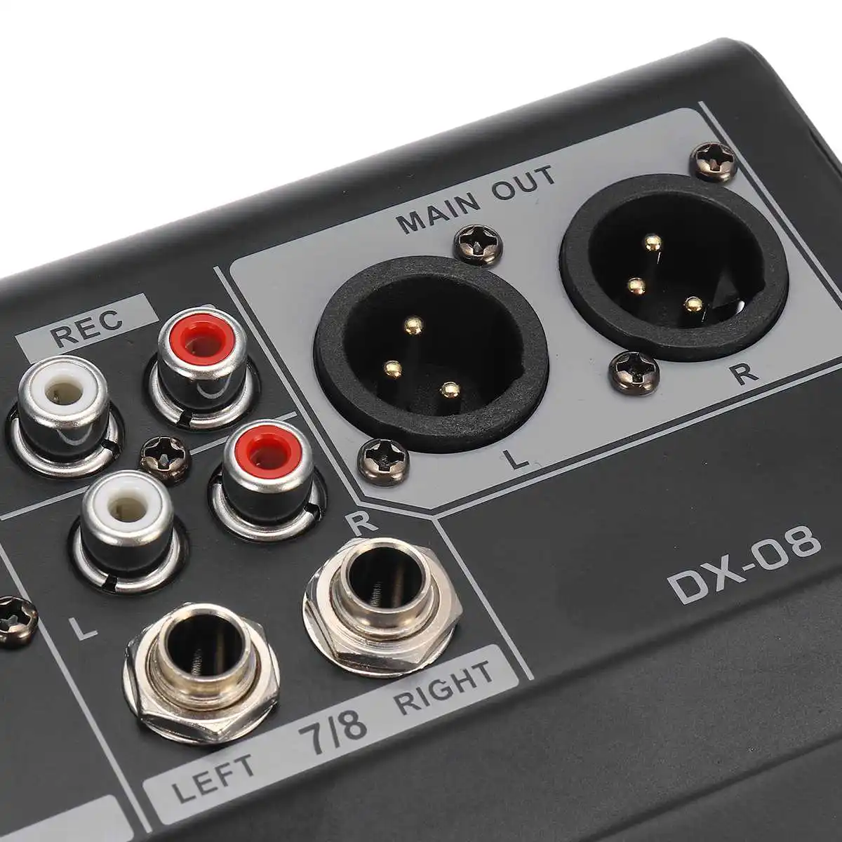 LEORY 8 канальный цифровой Микрофон Звук микшерный пульт 48V Bluetooth мощный профессиональный караоке аудио усилитель, работающий на основании технологии "блютус" Вечерние