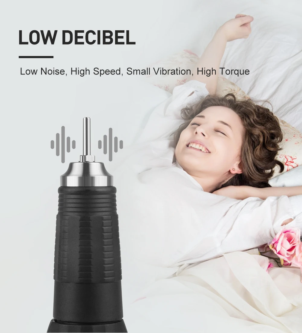 Máquina de Broca do Unha Elétrica Forte 102l Manicure Conjunto Pedicure Máquina Profissional Unha Elétrico Arquivo 65w 35000rpm 210 4 Brocas elétricas p manicure e acessórios