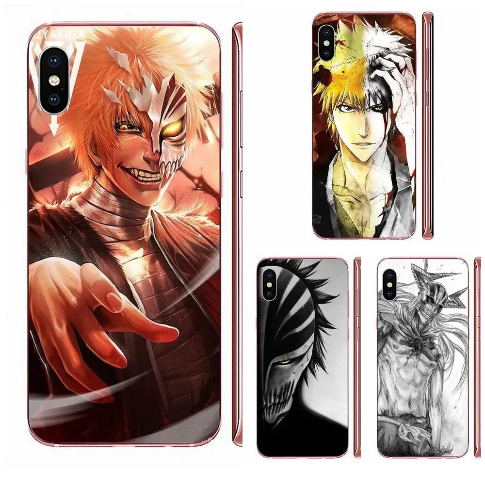 Janpan Аниме Ichigo Kurosaki для Huawei Honor 4C 5A 5C 5X 6 6A 6X 7 7A 7C 7X 8 8C 8S 9 10 10i 20 20i Lite Pro прекрасный