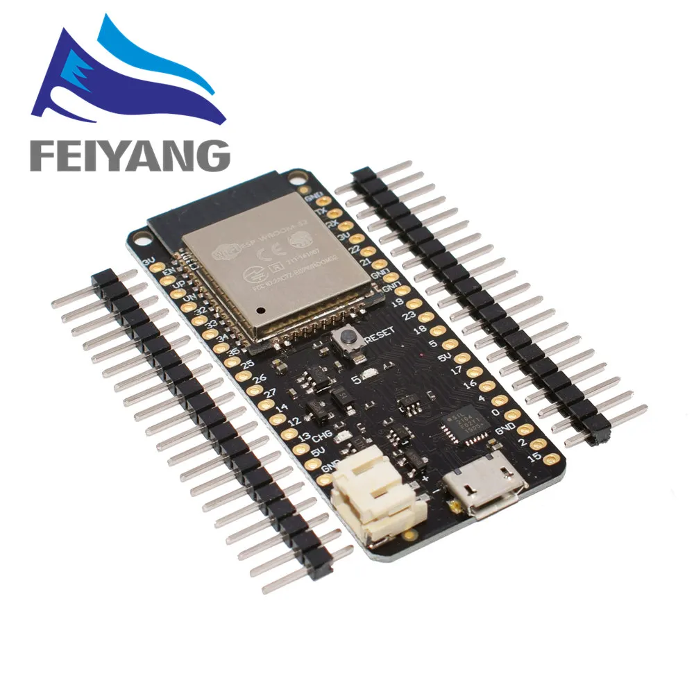 

10PCS ESP32 ESP-32 ESP-32S ESP32S For WeMos Mini D1 Wifi Bluetooth Wireless Board Module Based ESP-WROOM-32 Dual Core Mode CPU