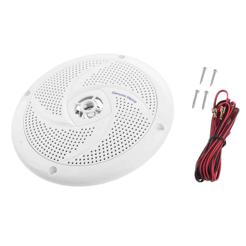 6.5" Car Speaker Auto Tweeter Loudspeaker High Pitch speaker 60W Audio Auto Sound Speaker For Yacht Motorhome RV Camper Boat