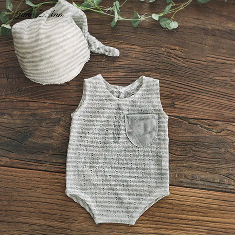 

Jane Z Ann Baby boy hollow knitted elastic clothing newborn photography props studio shooting accessories