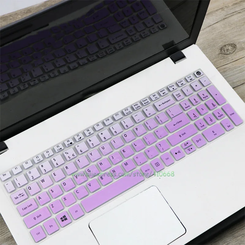 15.6'' silicone Keyboard Protector Cover Skin For Acer Aspire E15 E5 575G E5-575G V3-574G TMTX50 TMP259 F5 573G 552G 553G |