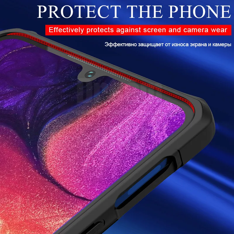 Роскошный противоударный мягкий чехол бампер для Samsung Galaxy A10 A20E A30 A40 A50 A70 M10 M20 M30