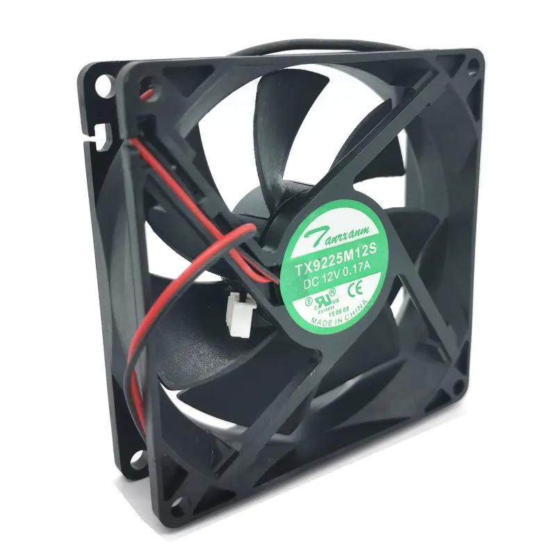 Ventilador Para Refrigerador De Automóvil | Modelo JSF922512HS / YT9225L | DC 12V, 2 Cables | Repuesto Original, No OEM