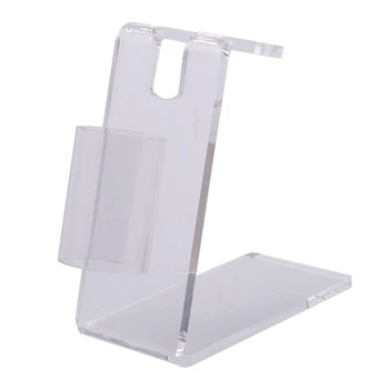 

1 Pcs Acrylic Tattoo Machine Holder Stand 9.5x4.5x8.5cm