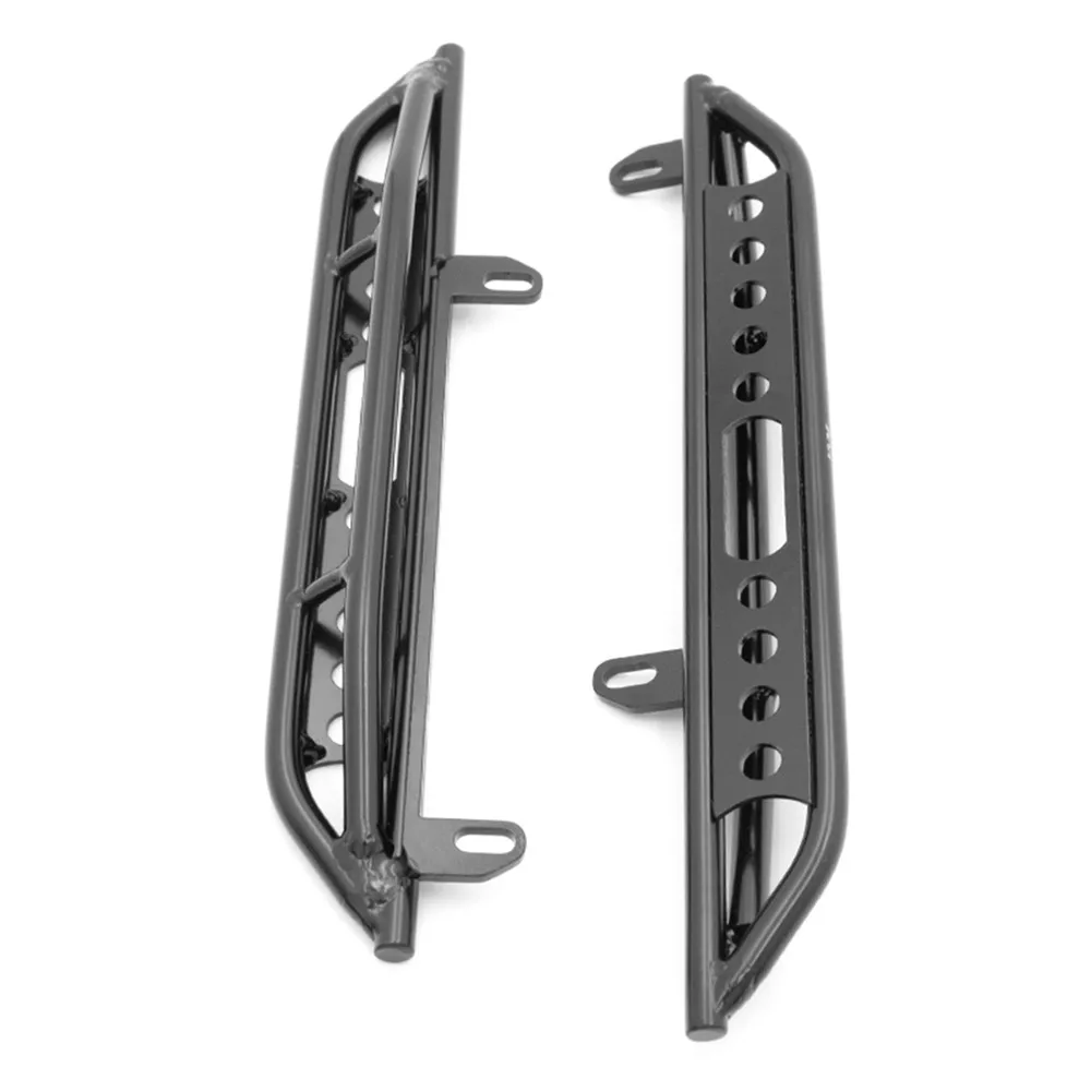 1 пара металлических боковых ступенчатых подножек рок слайдер для 1/10 Axial SCX10 III