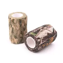7,5 см × 4,5 м Армейский Камуфляж Открытый охотничий инструмент для стрельбы камуфляж Стелс лента обертывание A6HC