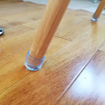 

4pcs Home Chair Leg Caps Rubber Feet Protector Pads Furniture Table Covers Socks Hole Plugs Dust Cover Furniture Leveling Feet