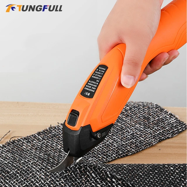 Electric Scissors Cutting Fabric, Cordless Electric Fabric Cutter