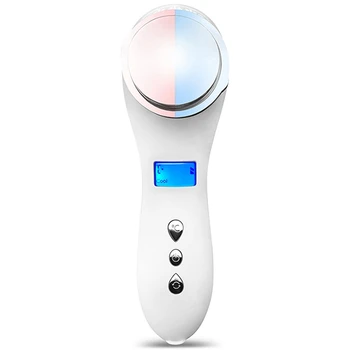 

MissHeart Ultrasound Hot Cold Hammer Cryotherapy Warm Ice Heating Facial Skin Lifting Tighten Face Rejuvenation Ultrasonic