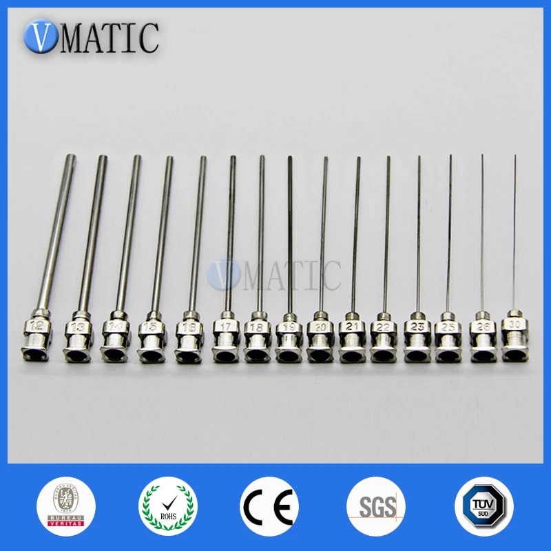 Free Shipping High Precision All Metal Tips Tube Length 75mm Blunt Stainless Steel 12Pcs Dispensing Syringe Needle | Обустройство