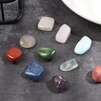 

20Pcs/Box Natural Polished Ore Quartz Minerals Specimen Chakra Healing Stone Collectible Crystal Raw Gemstone Home Decor Gifts