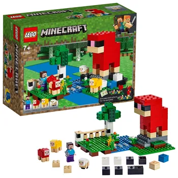 

Designer Lego Minecraft 21153 woolen Farm