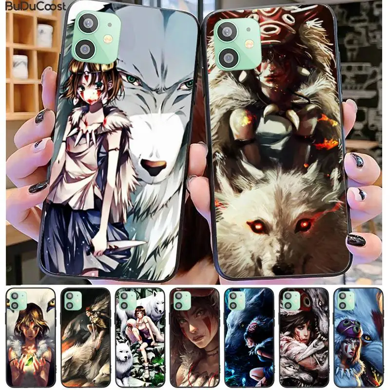 Мягкий резиновый чехол с изображением волка и девочки на заказ для iphone 11 Pro11 Pro Max X