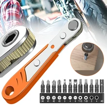 

Ratchet Wrench Hexagon Torx Ratchet Spanner Quick Release Socket Driver Allen Key Wrench Ratchet Handle Wrench hand tool