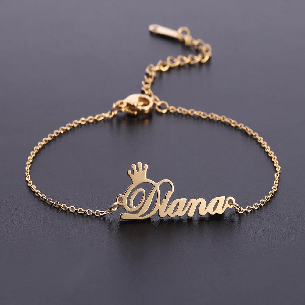 Lemegeton Pribadi Nama Kustom Gelang 
