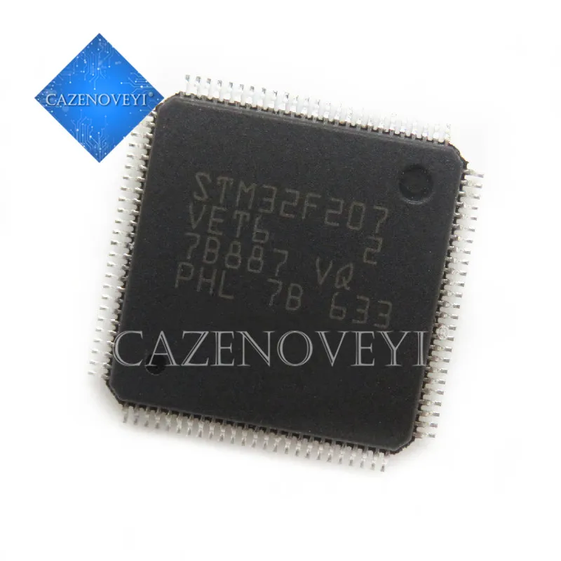 10 шт./лот STM32F207VET6 STM32F407VET6 STM32F205VET6 STM32F205ZGT6 QFP 100|Интегральные схемы| |