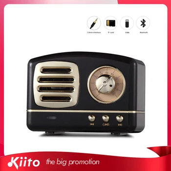 

AWEI Y8 Portable Bluetooth Speaker Retro Mini Portable Wireless Bluetooth Speaker USB/TF Card Music Player Subwoofer Speaker