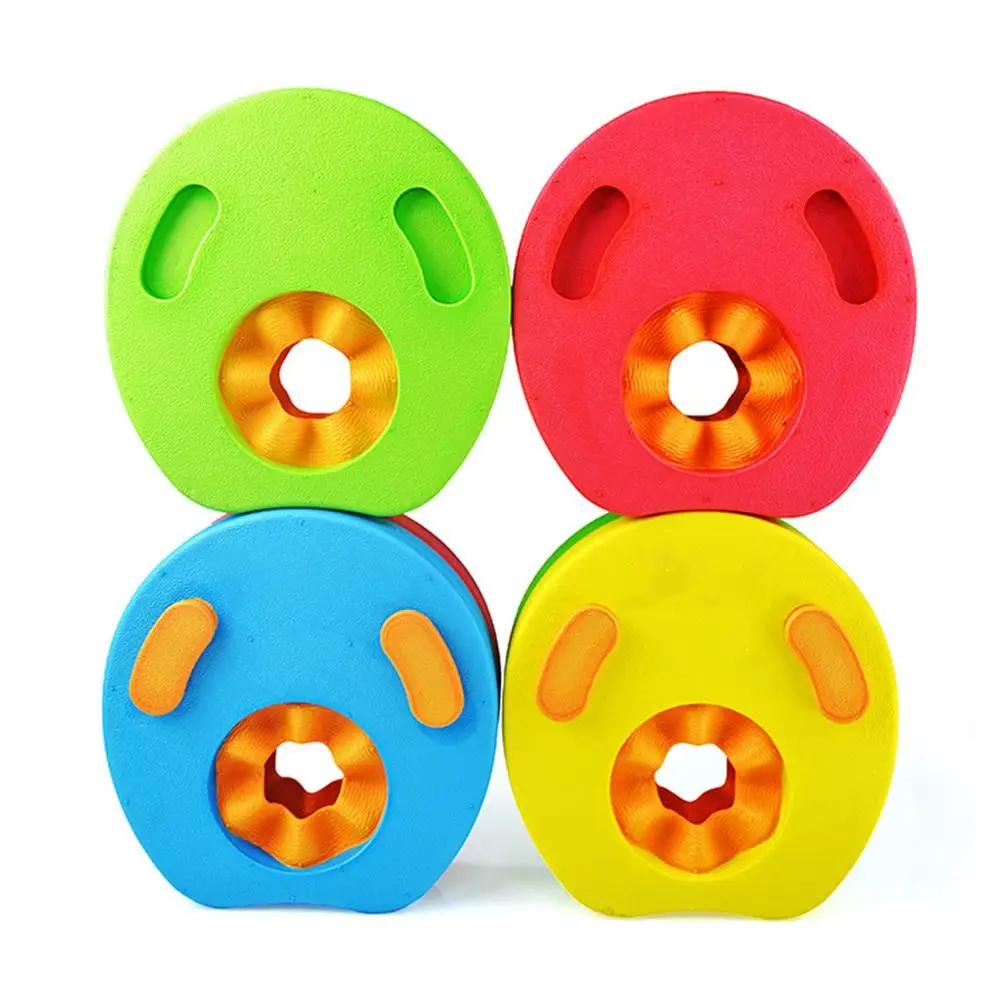 4 PCS Kids Arm Float Discs EVA Swim Float dischi colorati bracciali  manicotti galleggianti anelli di galleggiamento dei cerchi