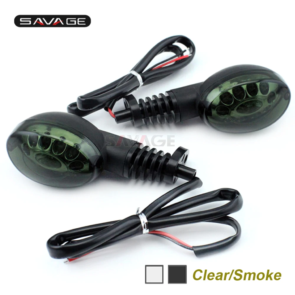 

Front Rear LED Turn Signal Light Blinker Lamp Indicator For KAWASAKI KLX 250SF/250S/250 NINJA 250R Vulcan S 650 Motorcycle