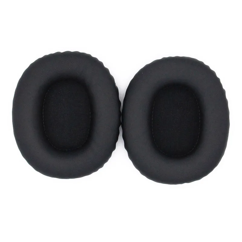 

2* Black Ear Pads Headphones Earphones Cushion Cover Parts For Monitor Over-Ear