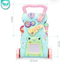 Детские игрушки, многофункциональные ходунки для детей 6-7-18 месяцев, детские ходунки с защитой от падения