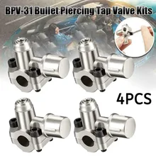 4pcs/set BPV-31 Bullet Piercing Faucet Valve Line Tap Kit High Quality Bpv31 Hvac Parts Part Refridgerator Accessories